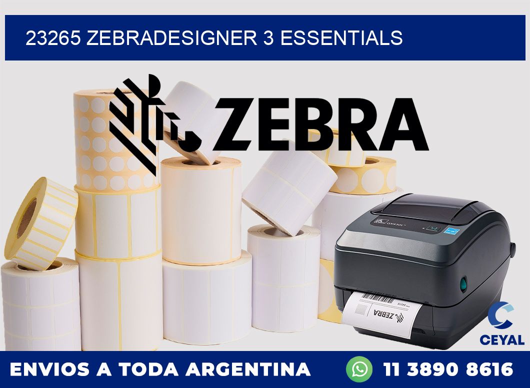 23265 ZebraDesigner 3 Essentials