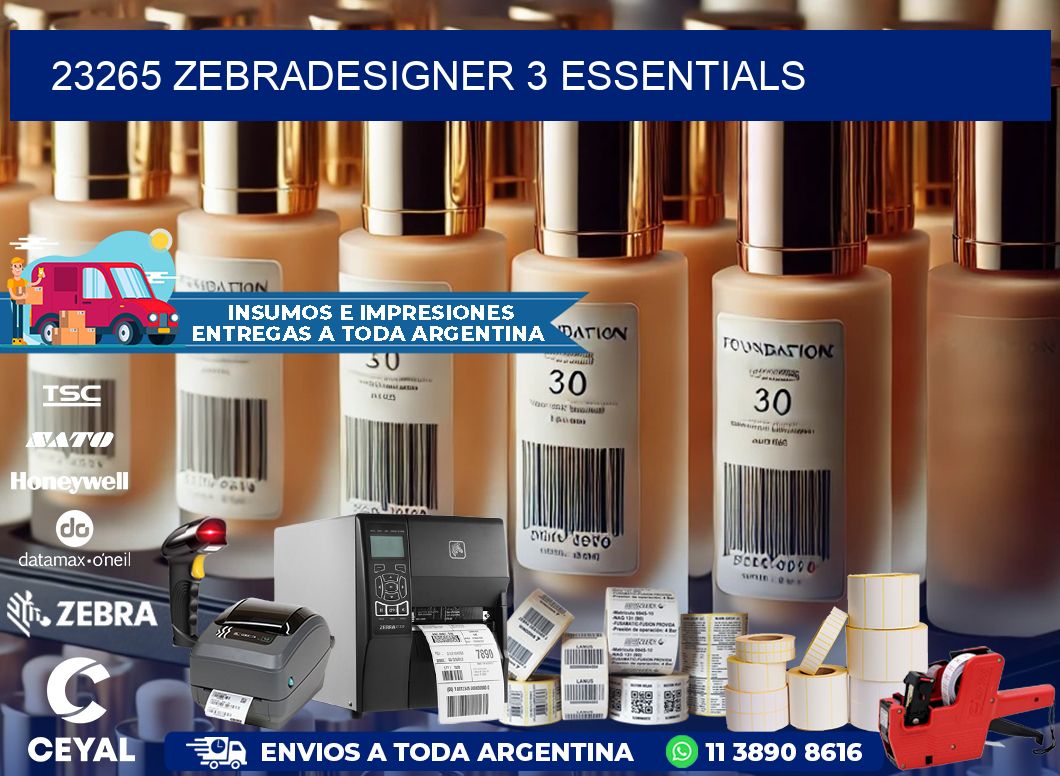 23265 ZebraDesigner 3 Essentials