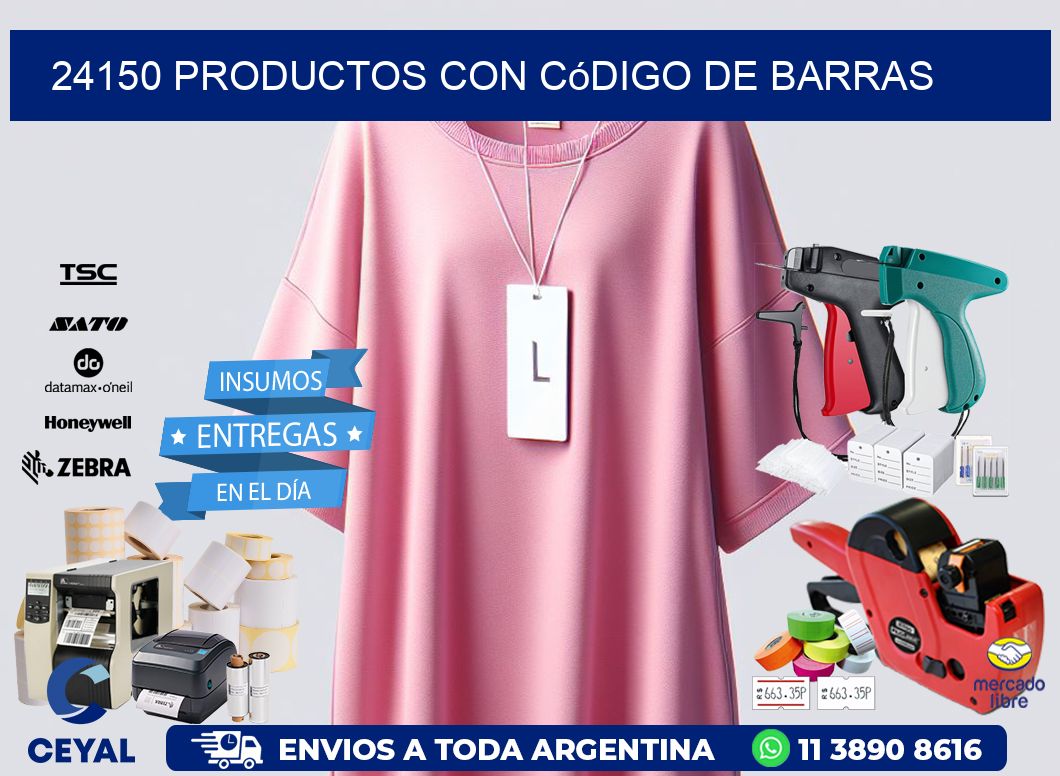 24150 Productos con código de barras