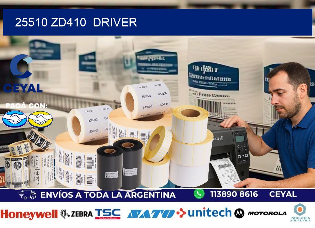 25510 ZD410  driver