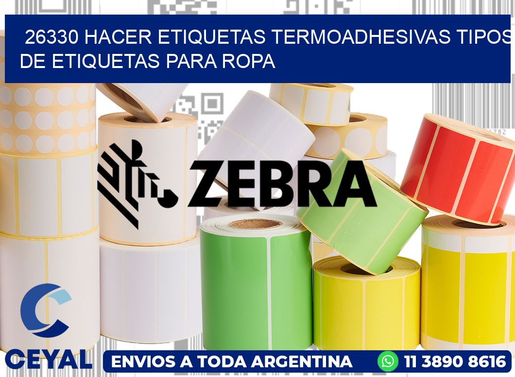 26330 hacer etiquetas termoadhesivas tipos de etiquetas para ropa