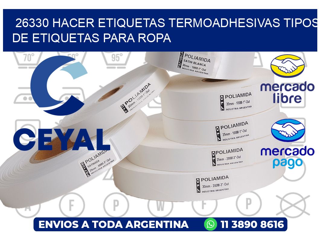 26330 hacer etiquetas termoadhesivas tipos de etiquetas para ropa
