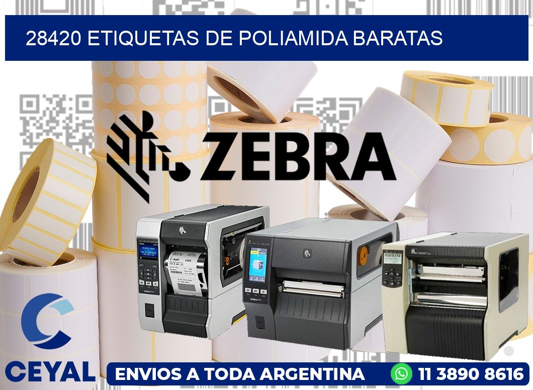 28420 etiquetas de poliamida baratas