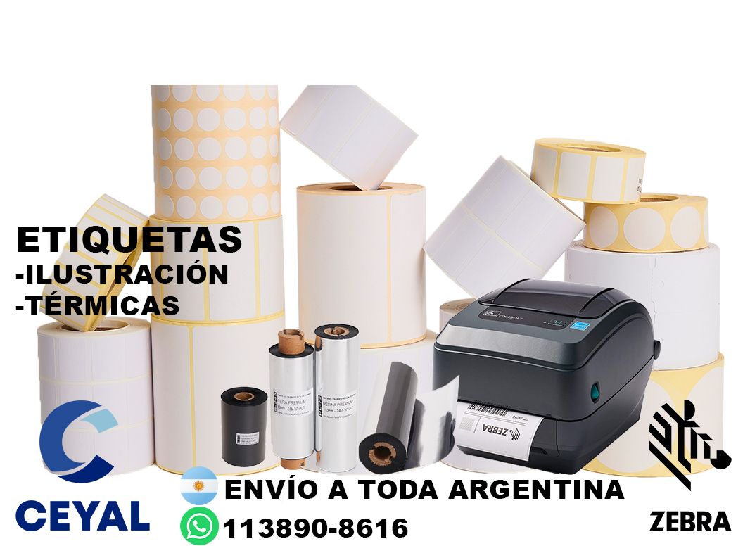3 cajas de etiquetas 39 x 54
