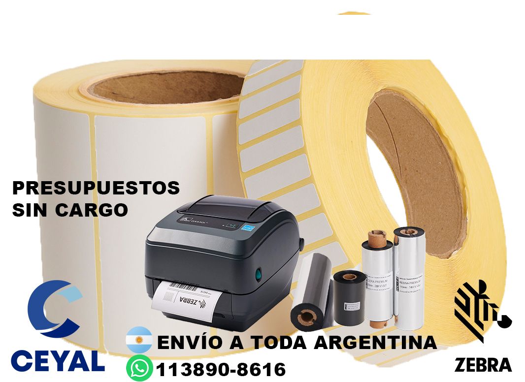 3 cajas de etiquetas 43 x 43