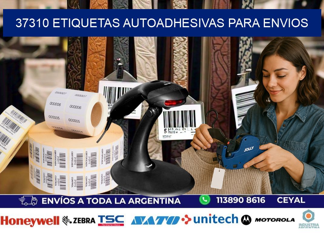 37310 etiquetas autoadhesivas para envios