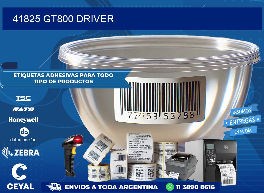 41825 GT800 driver