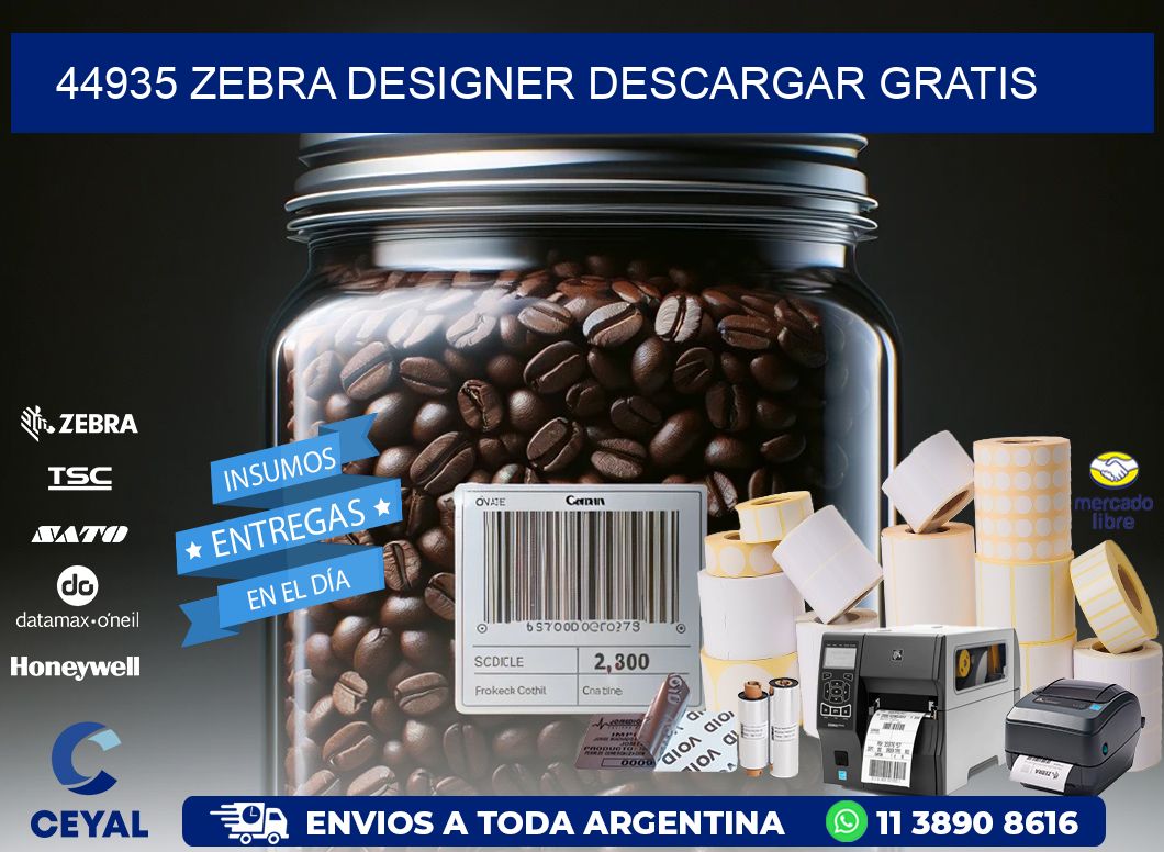 44935 Zebra Designer Descargar gratis