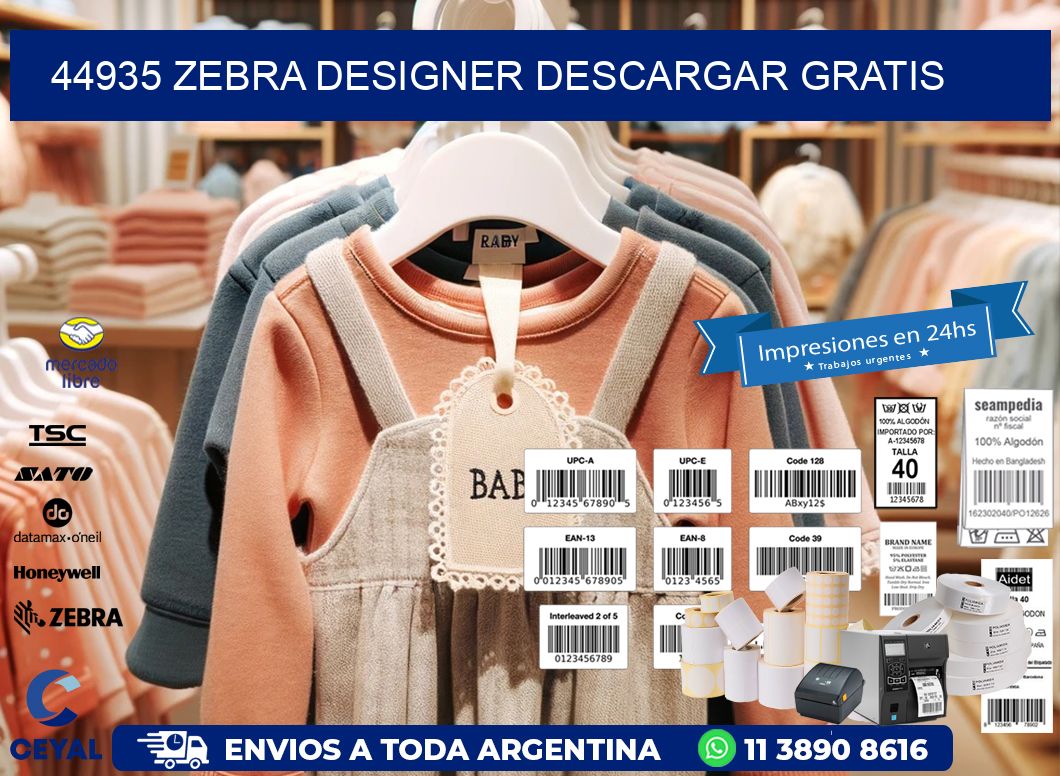 44935 Zebra Designer Descargar gratis
