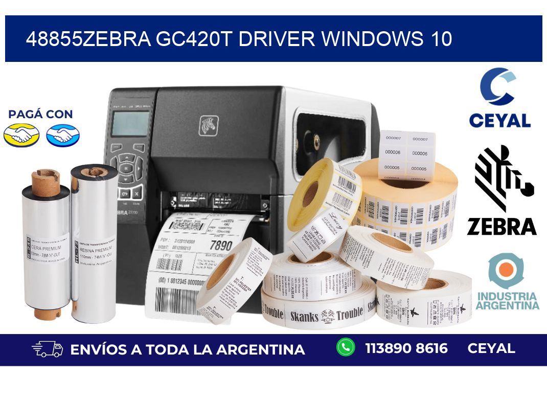 48855Zebra GC420t driver Windows 10