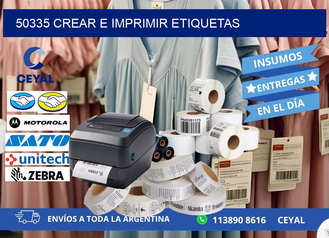 50335 Crear e imprimir etiquetas
