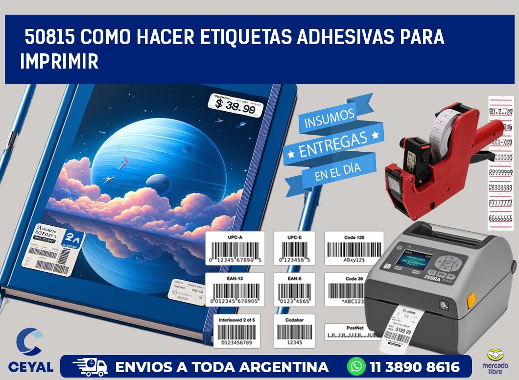 50815 Como hacer etiquetas adhesivas para imprimir