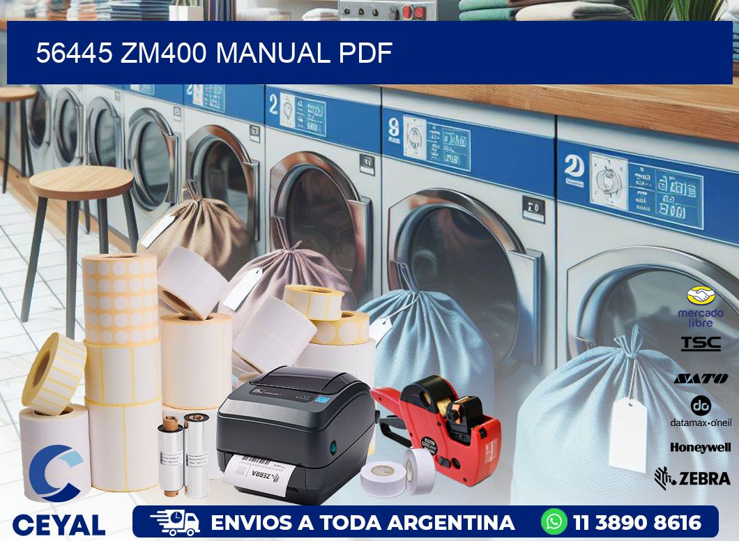 56445 ZM400 manual PDF