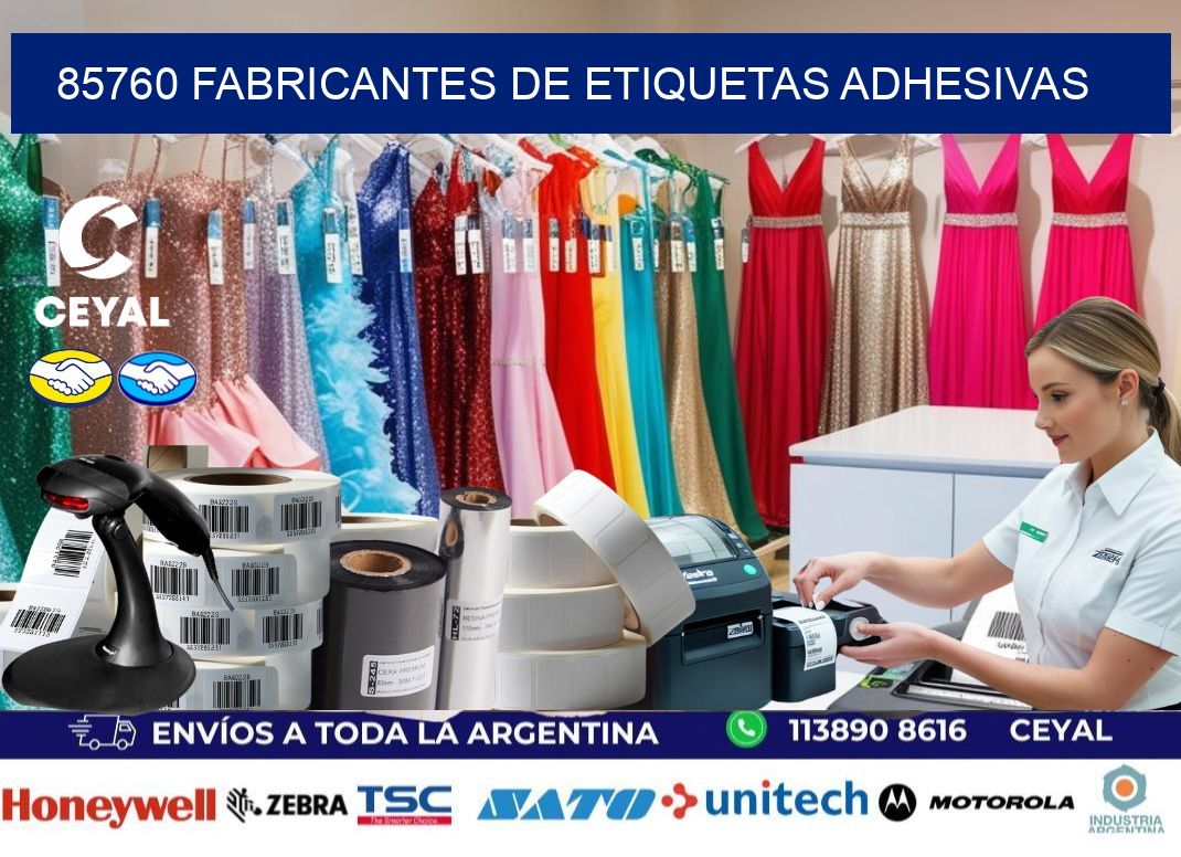 85760 Fabricantes de etiquetas adhesivas
