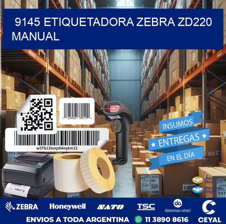 9145 Etiquetadora Zebra ZD220  manual