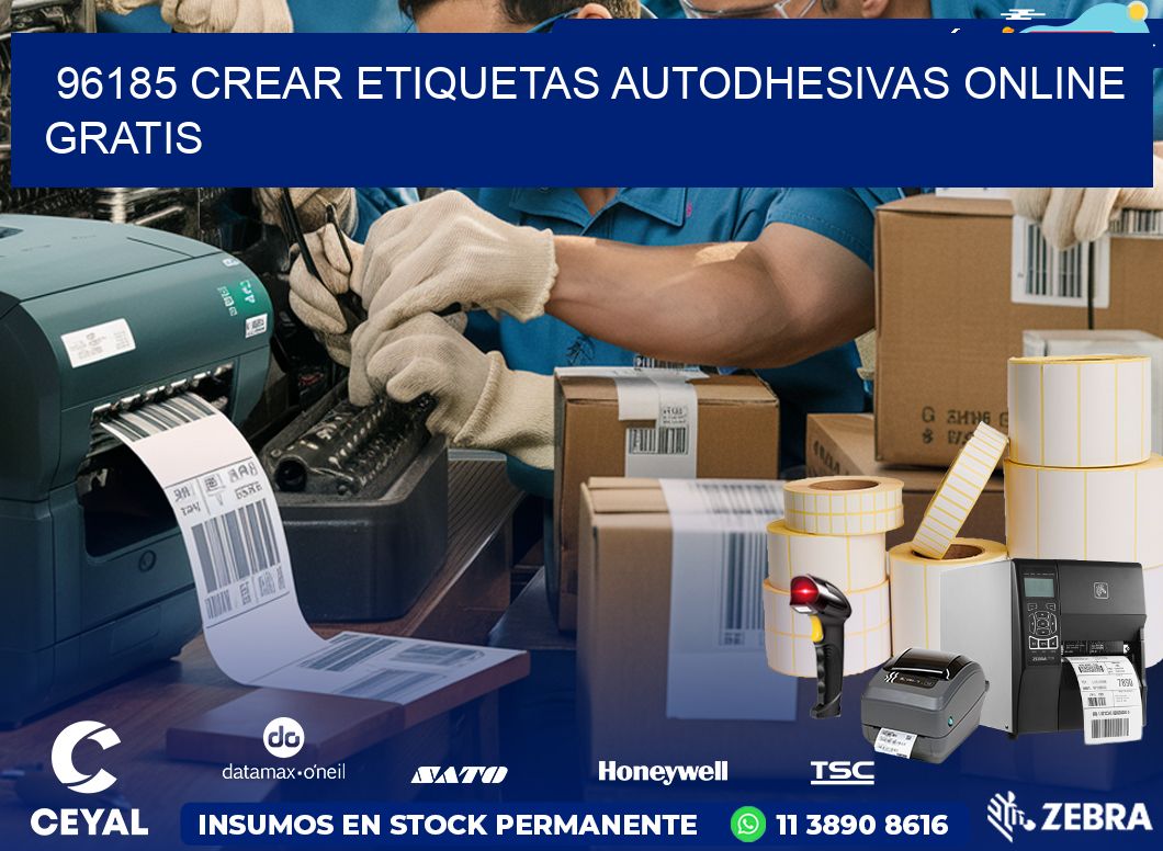 96185 Crear etiquetas autodhesivas online gratis