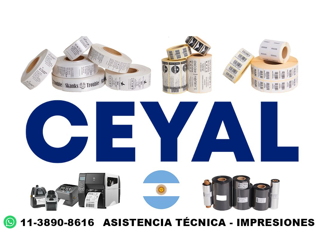 98550 impresora de etiquetas textil