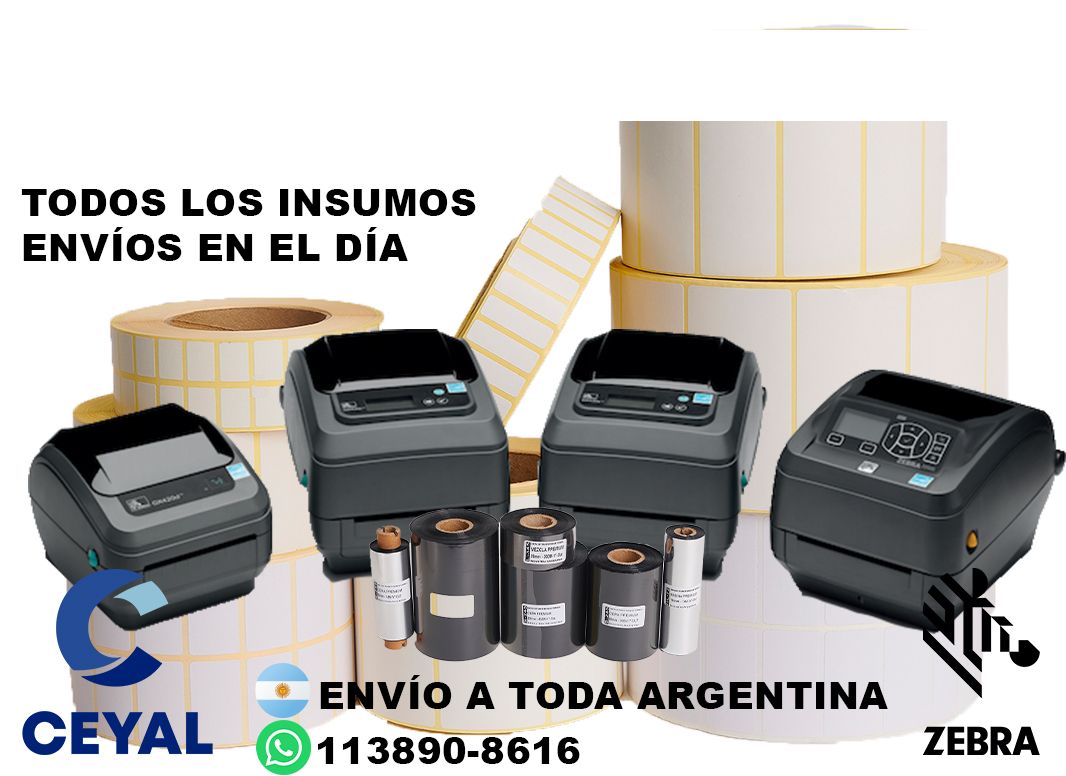 etiquetas personalizada  94 x 64 x 1000