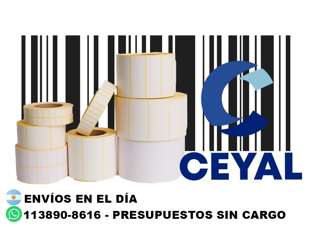 etiquetas personalizada para zebra 30 x 73