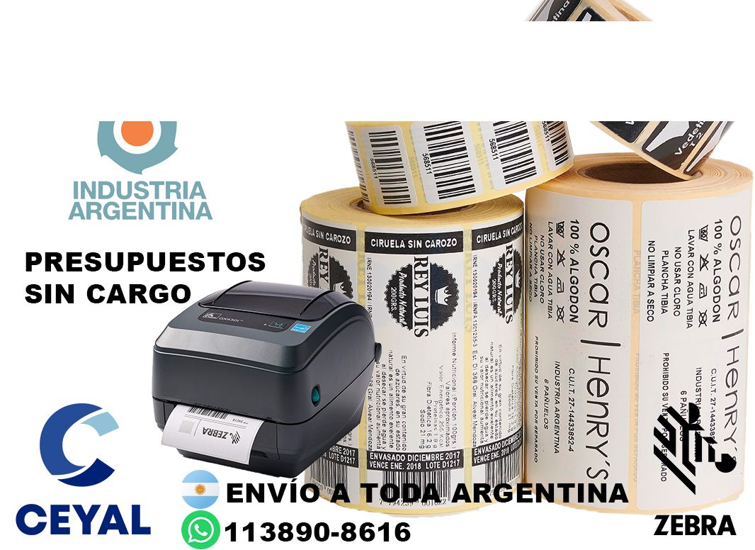 etiquetas100x150 mercadolibre  x 1000 tambien tenemos 80 x 47
