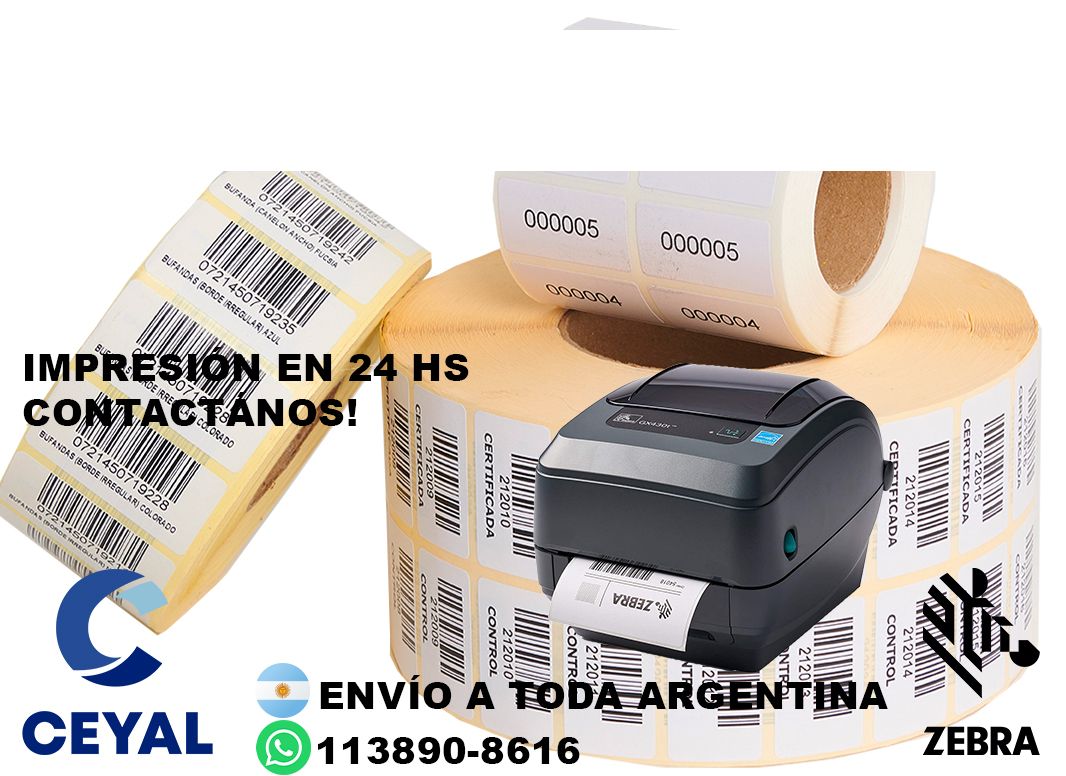 etiquetas100x150 mercadolibre  x 1000 tambien tenemos 80 x 47
