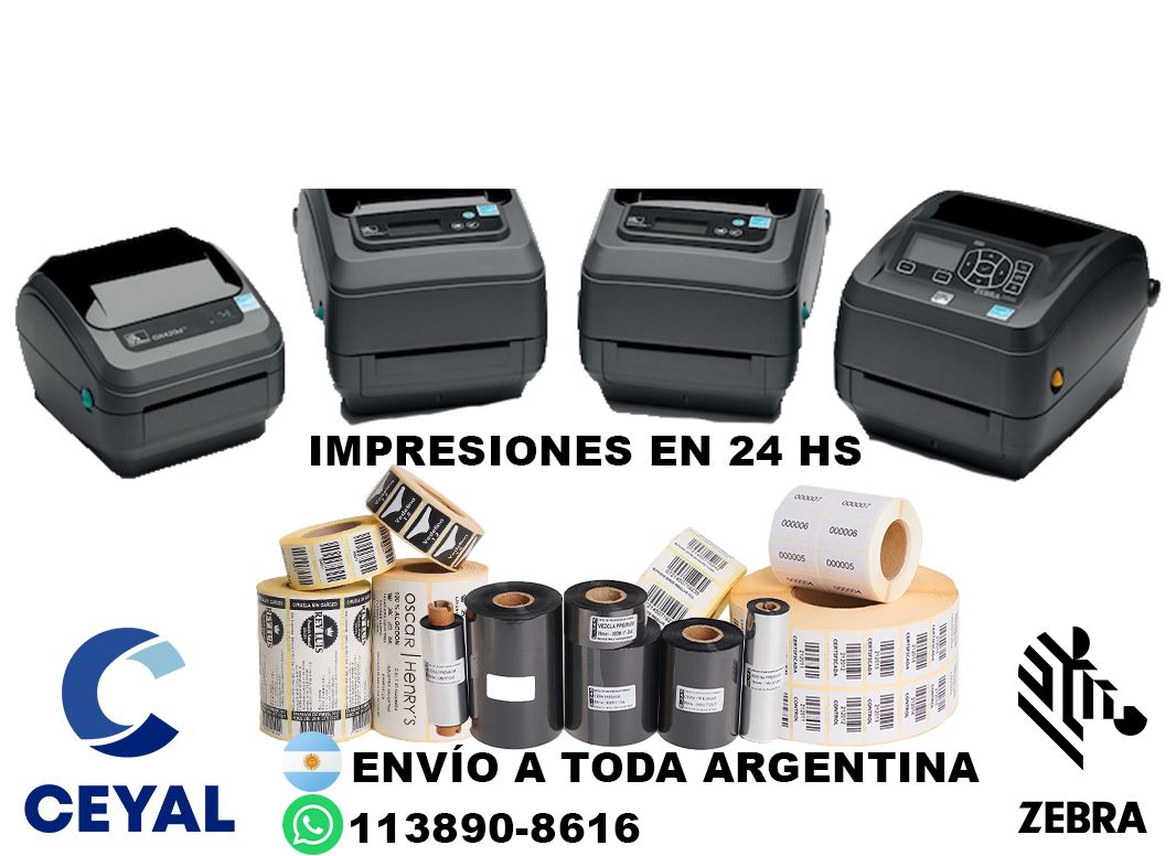 impresoras de etiquetas adhesivas mercadolibre  55 x 32