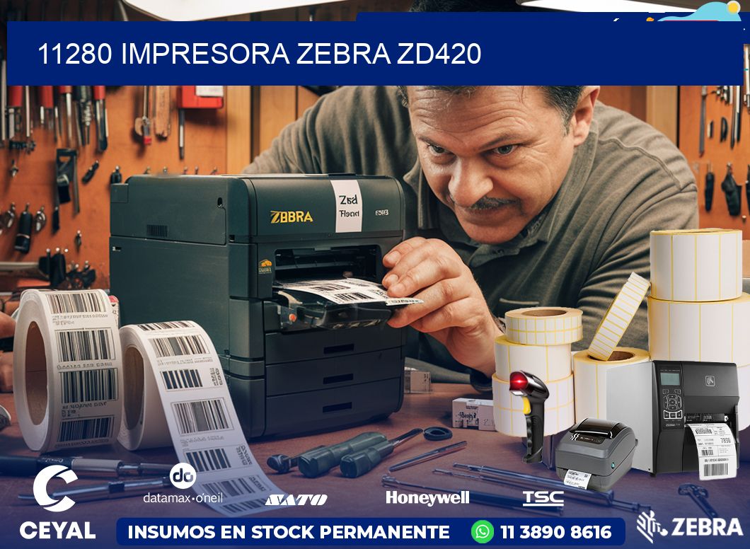 11280 Impresora Zebra ZD420