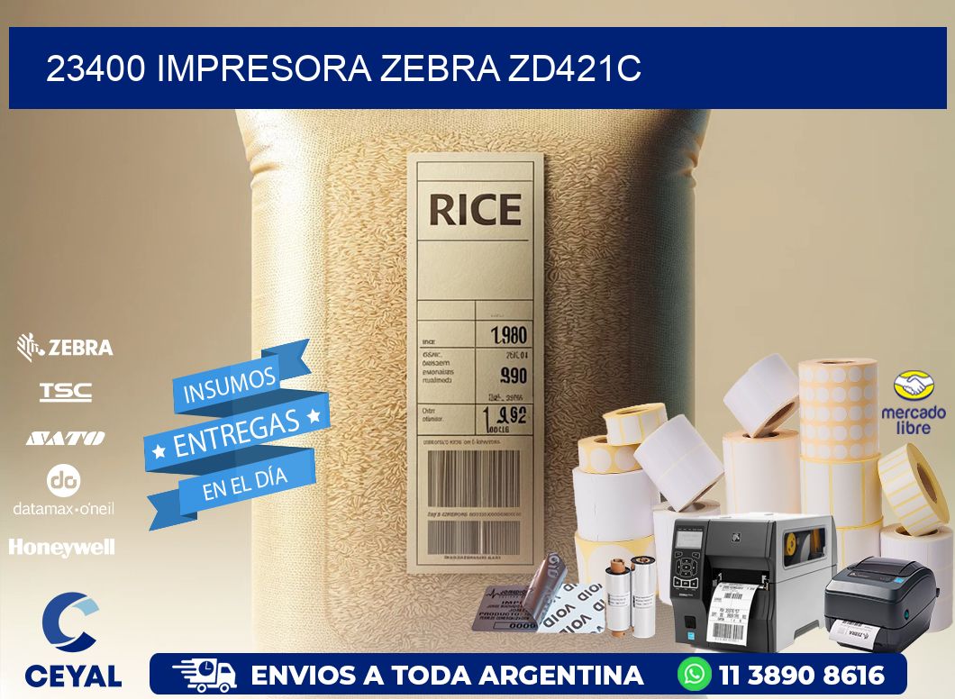 23400 Impresora Zebra zd421c