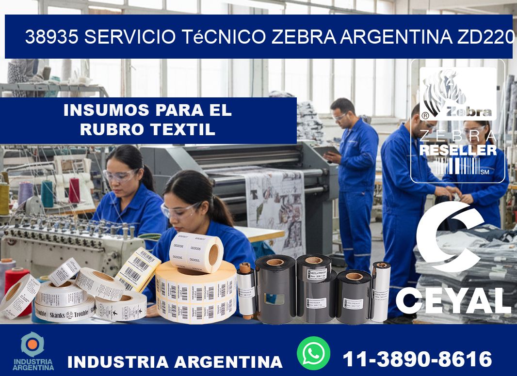 38935 servicio técnico zebra argentina ZD220