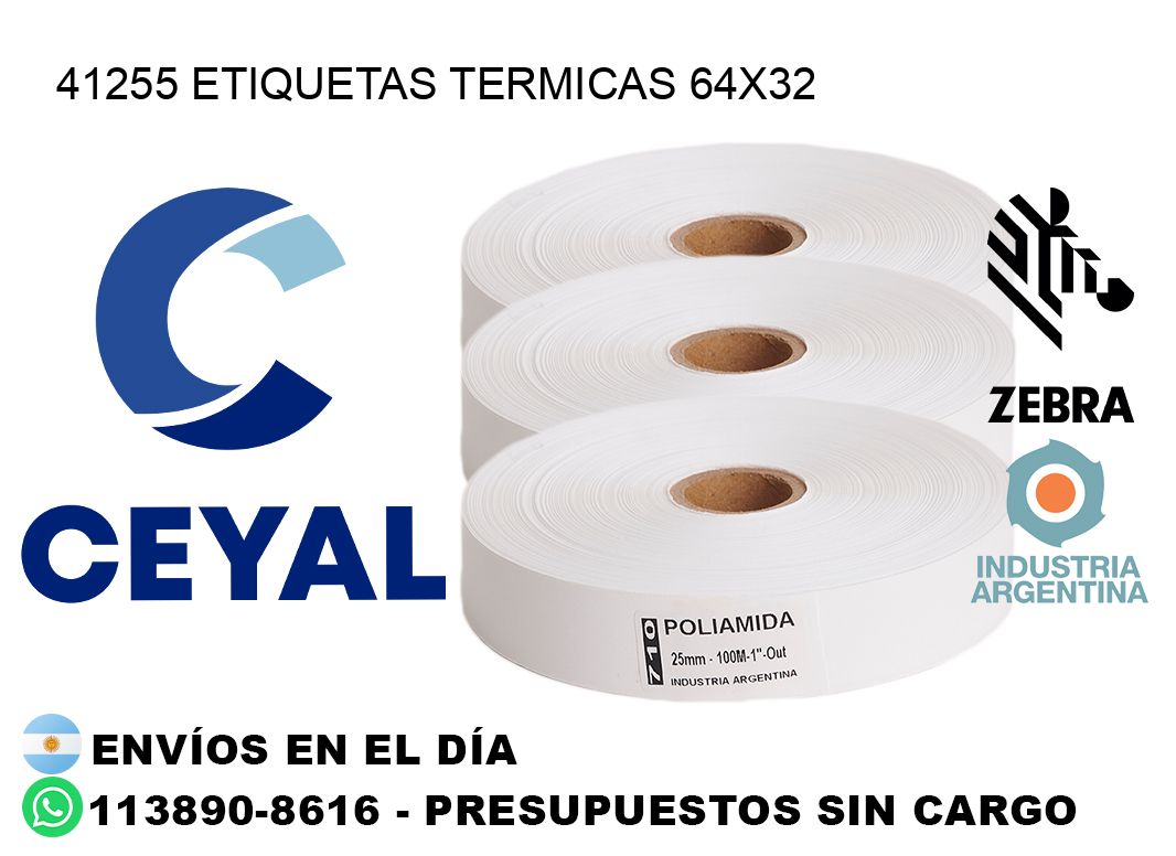 41255 etiquetas termicas 64×32