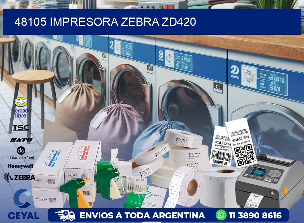 48105 Impresora Zebra ZD420