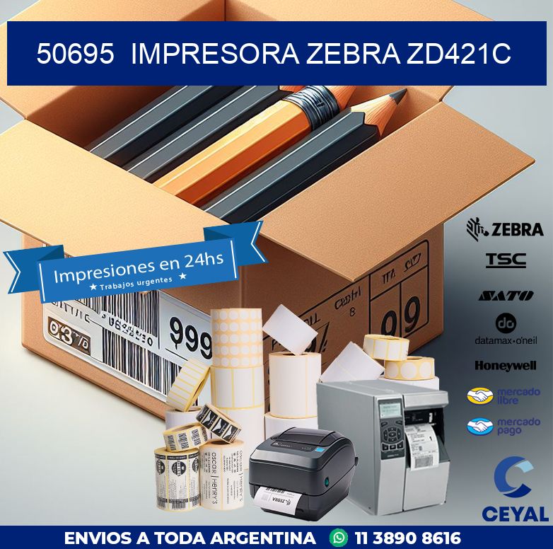 50695 Impresora Zebra zd421c