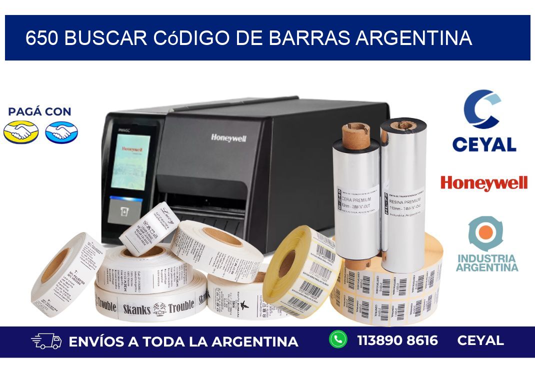 650 Buscar código de barras Argentina