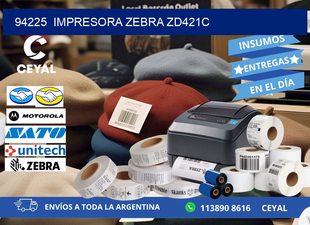 94225 Impresora Zebra zd421c