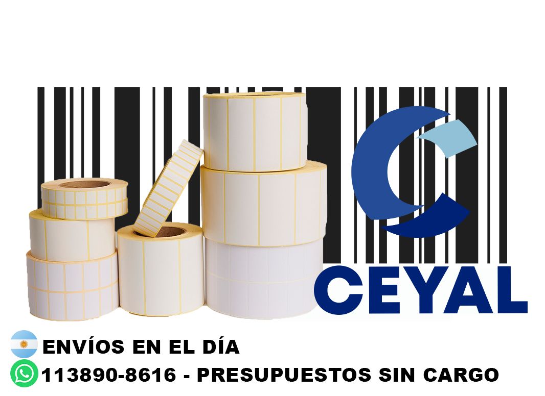 impresora codigos + 59000 etiquetas + ribbon