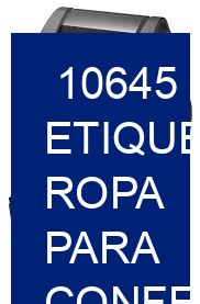 10645 Etiquetas ropa para confección a gran escala