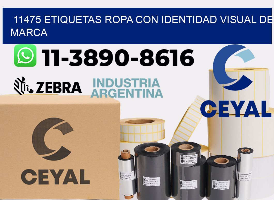 11475 Etiquetas ropa con identidad visual de marca