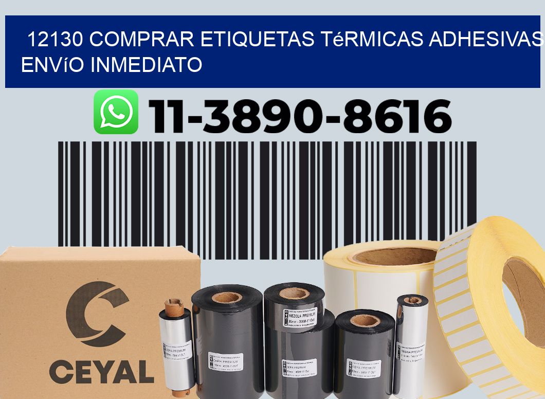12130 comprar etiquetas térmicas adhesivas envío inmediato