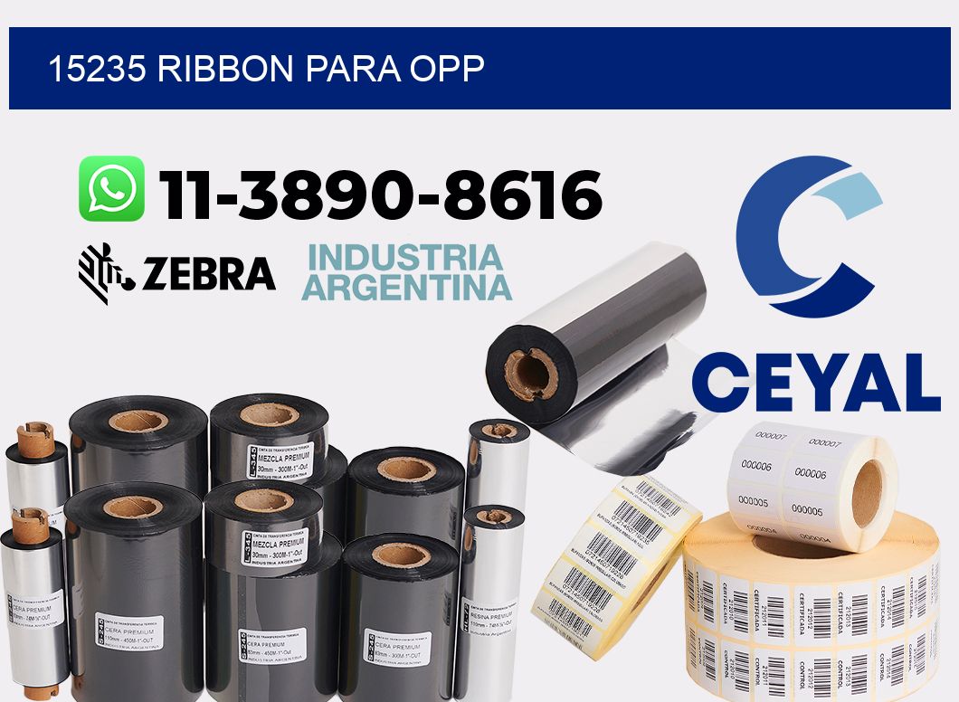 15235 ribbon para opp