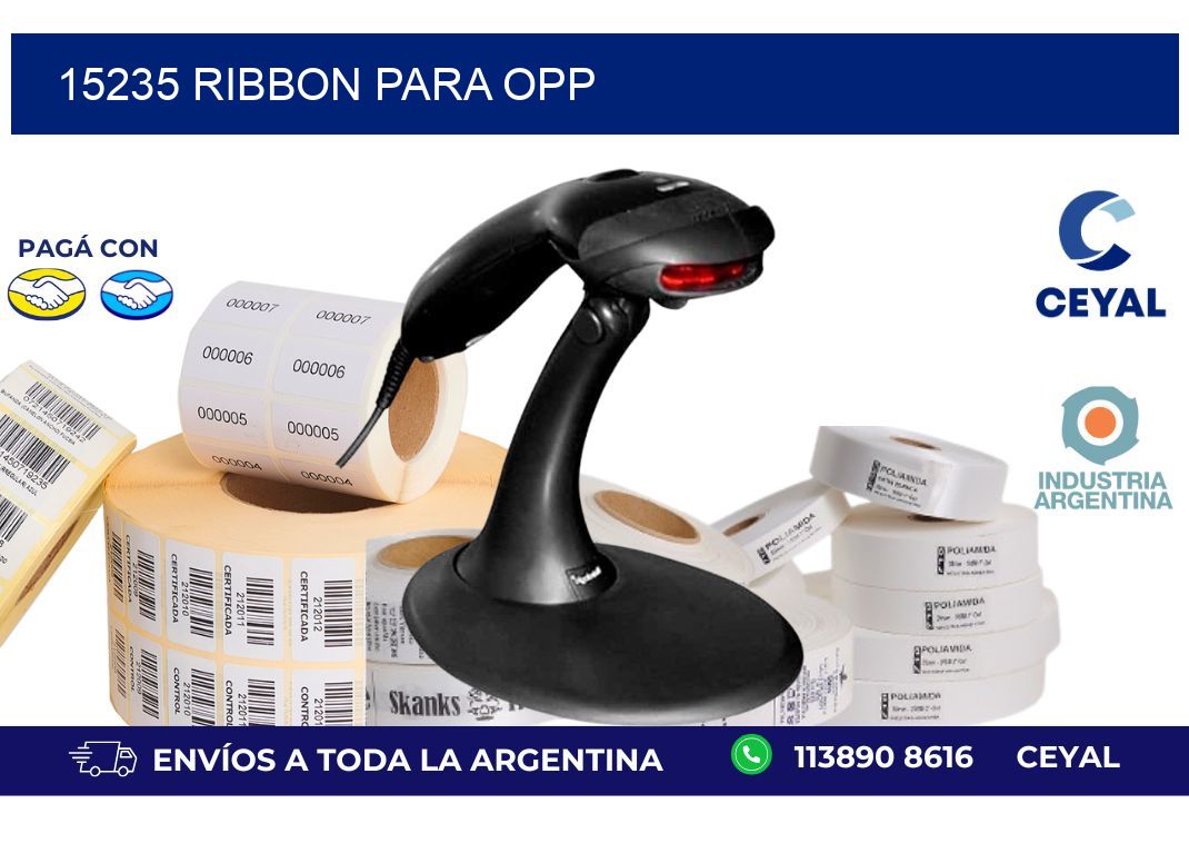 15235 ribbon para opp
