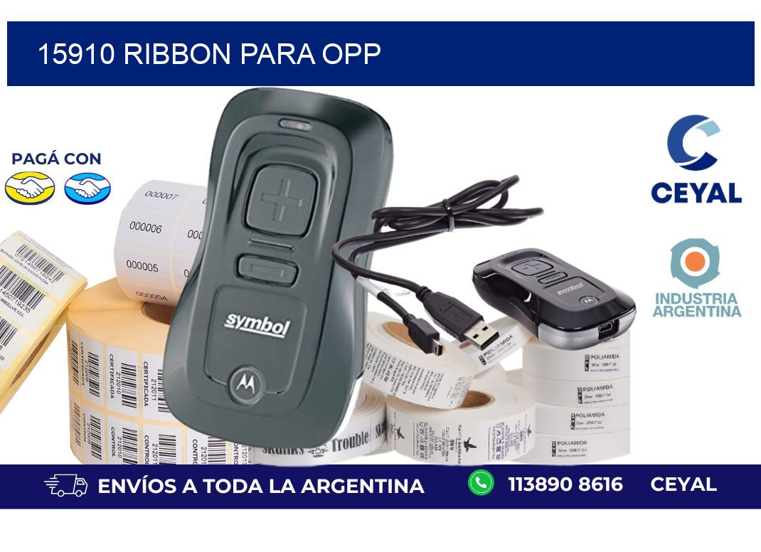 15910 ribbon para opp