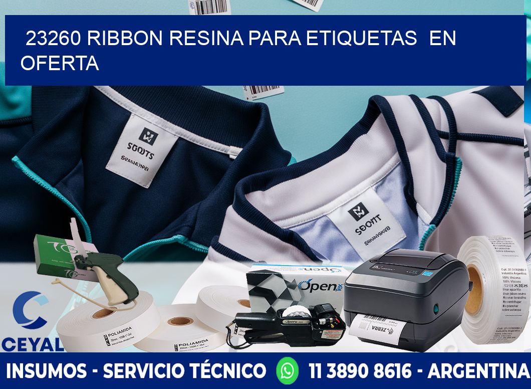 23260 ribbon resina para etiquetas  en oferta