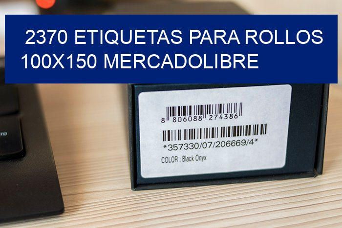 2370 etiquetas para rollos 100x150 mercadolibre