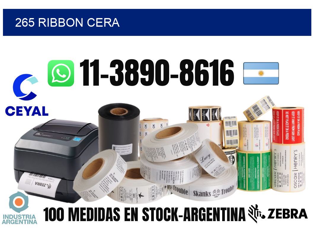 265 ribbon cera
