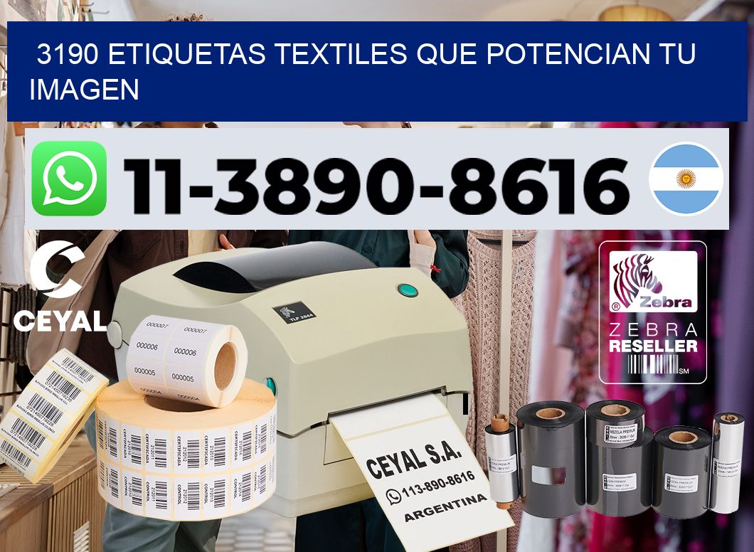 3190 Etiquetas textiles que potencian tu imagen