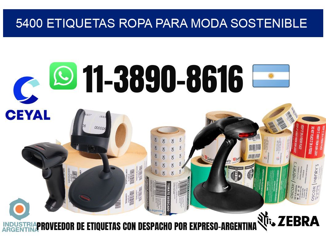 5400 Etiquetas ropa para moda sostenible