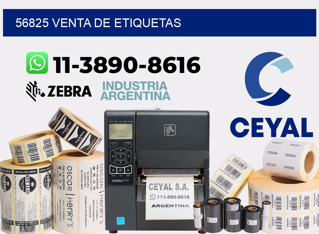 56825 venta de etiquetas