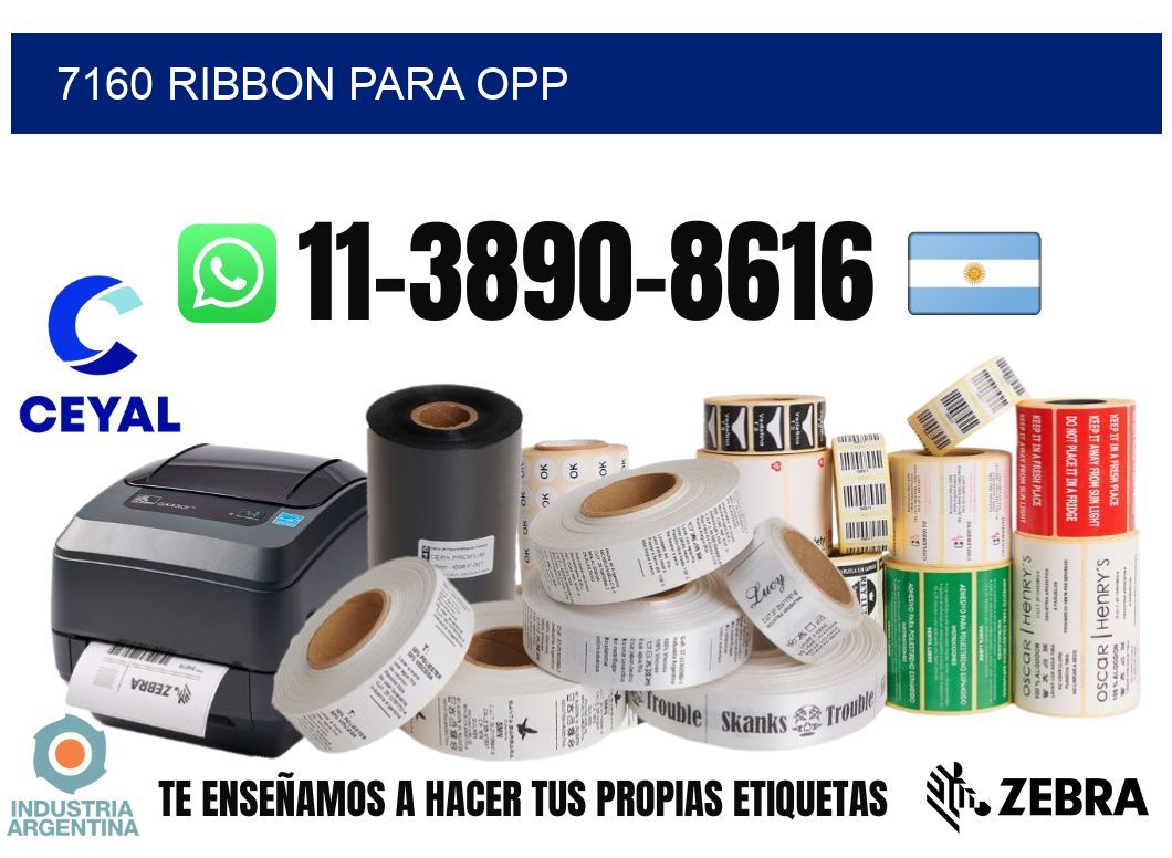 7160 ribbon para opp