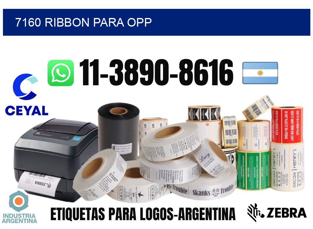 7160 ribbon para opp