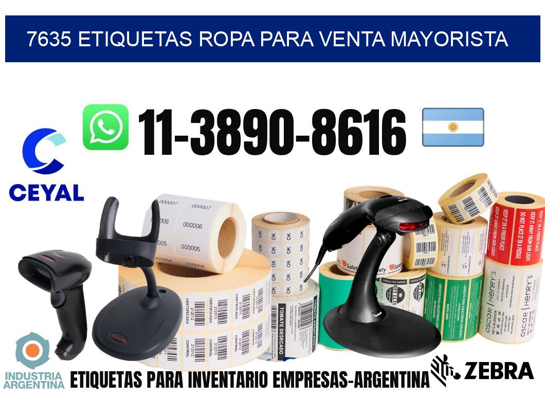 7635 Etiquetas ropa para venta mayorista